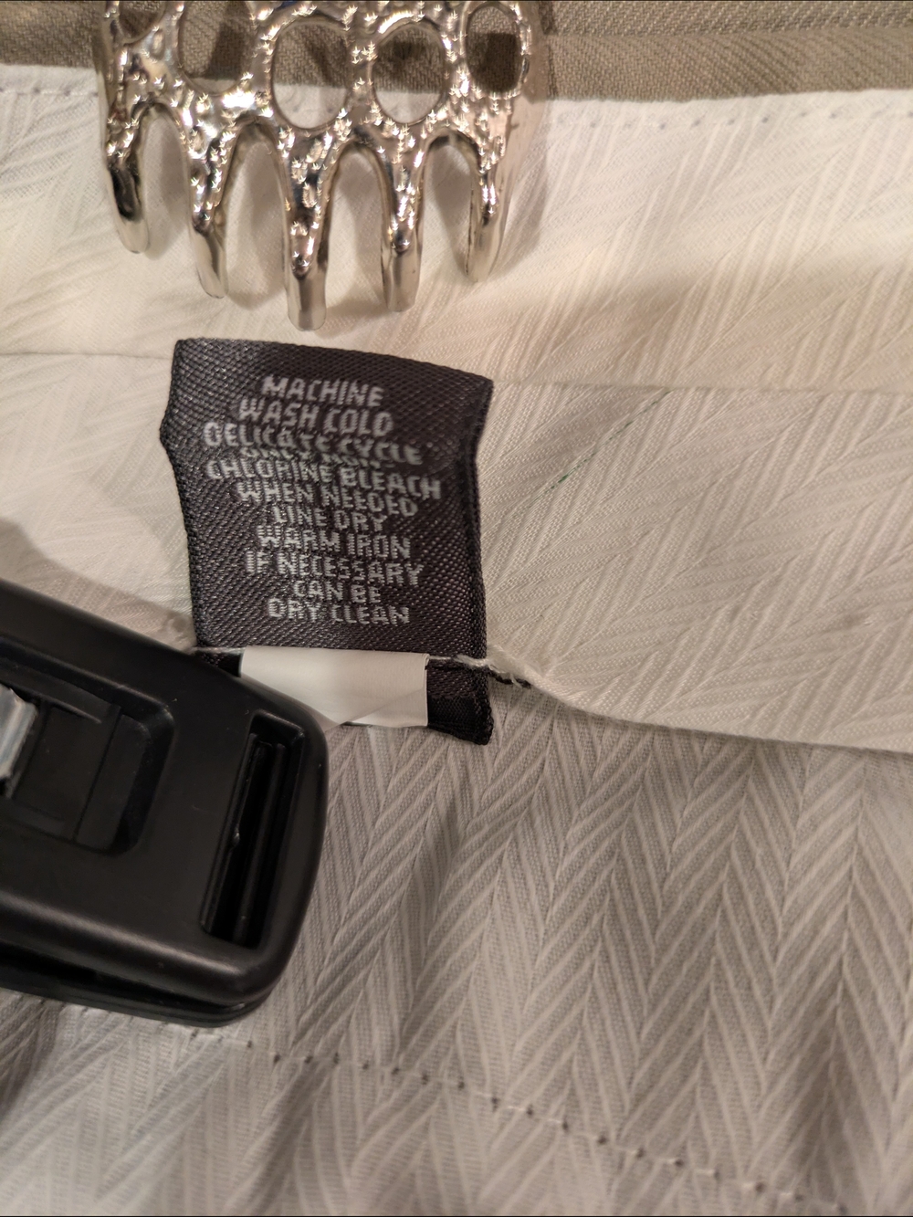 croft & barrow Men's Pleated Dress Pants - Tan - Picture 8 of 8